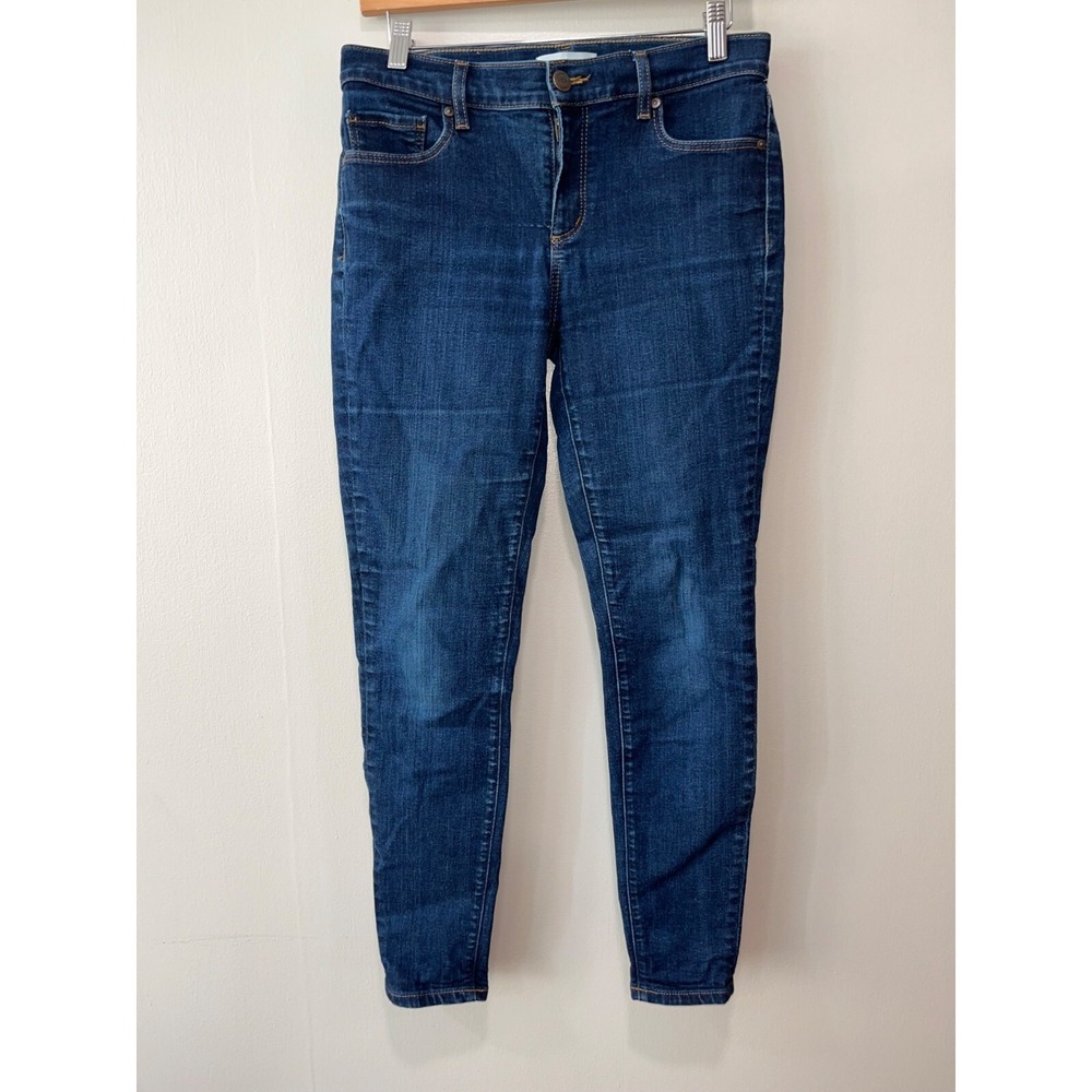 Ann Taylor Loft Womens Skinny Jeans Size 6/28 Blue Denim